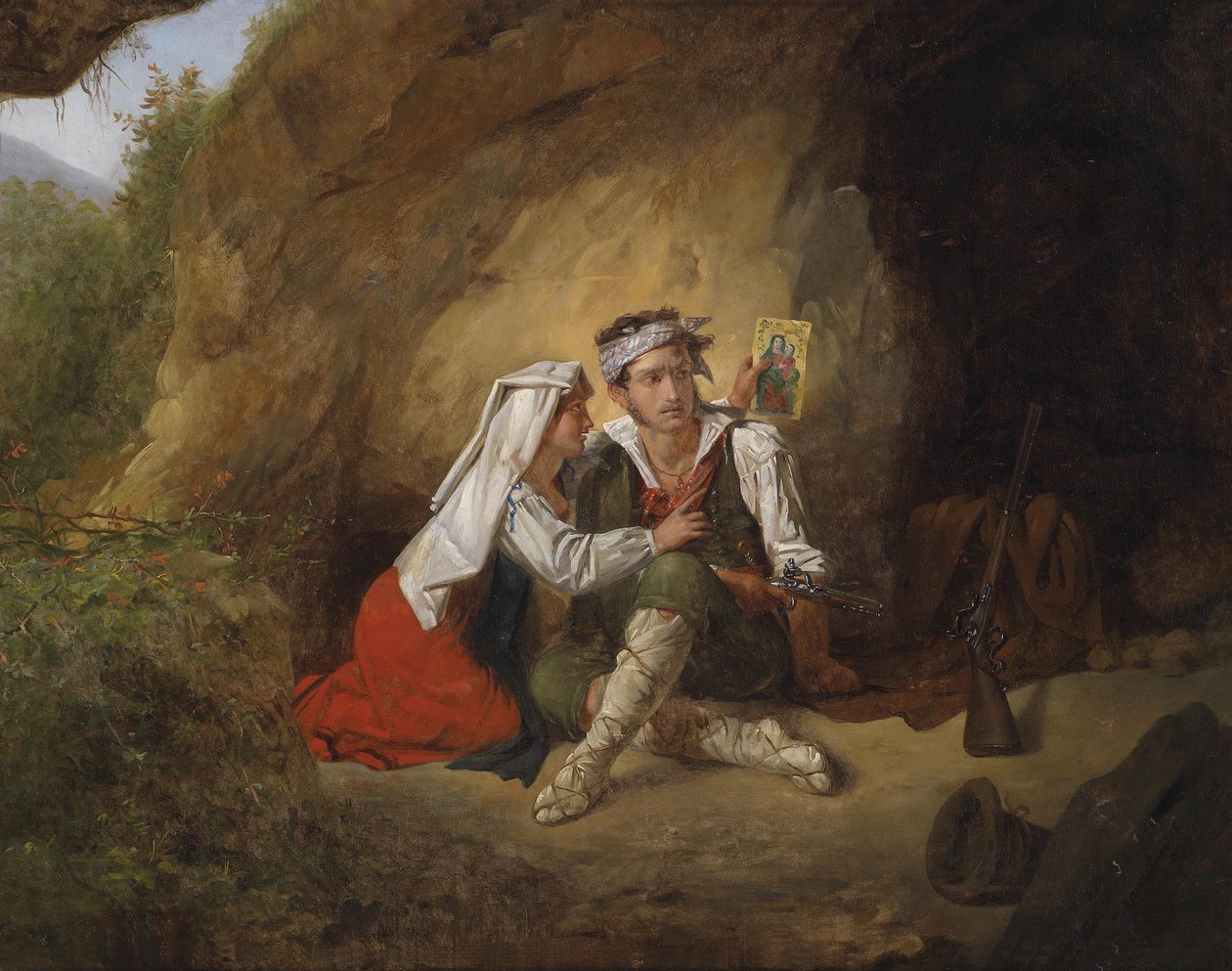Povzbuzení před bitvou od Pieter van Hanselaere