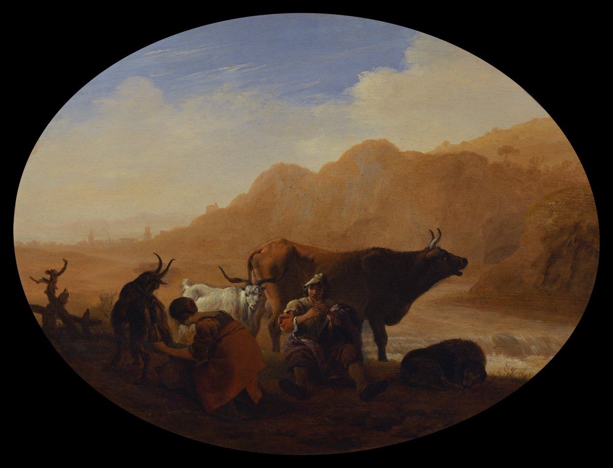 The Shepherds, c.1635 od Pieter van Laer
