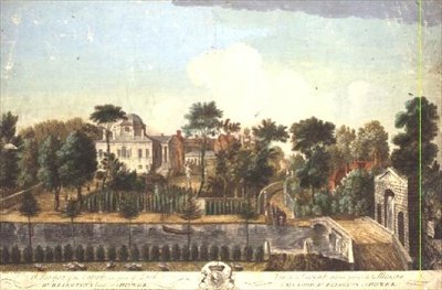 Chiswickův dům a zahrada od Pieter Andreas Rysbrack