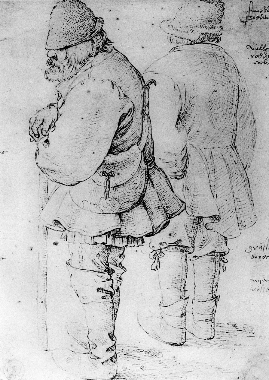 Studie rolníků, 1913. od Pieter Bruegel the Elder
