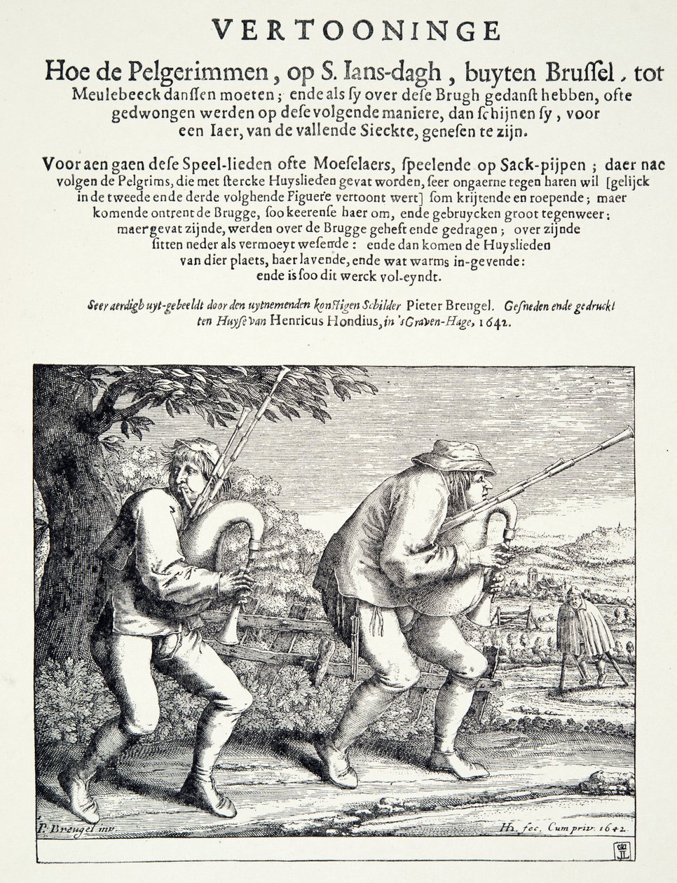 Dudáci, kolem roku 1642 od Pieter Bruegel the Elder