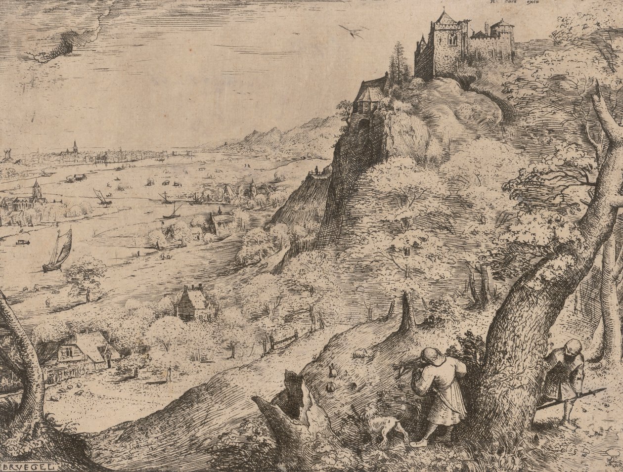 Lov na králíka, 1560. od Pieter Bruegel the Elder