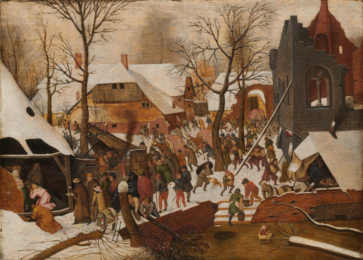 Klanění tří králů od Pieter Brueghel (II)