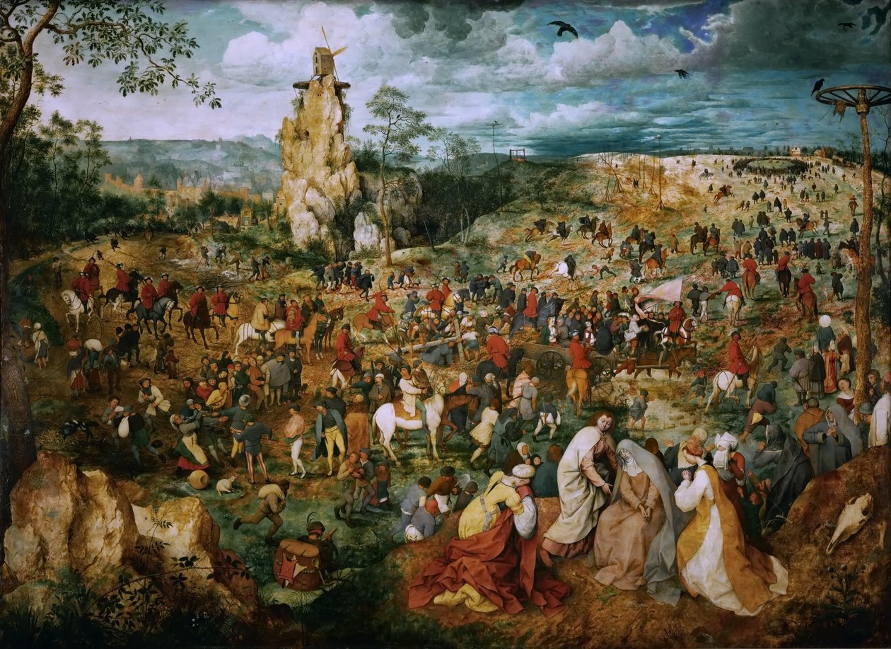 Procesí na Kalvárii od Pieter Brueghel the Elder