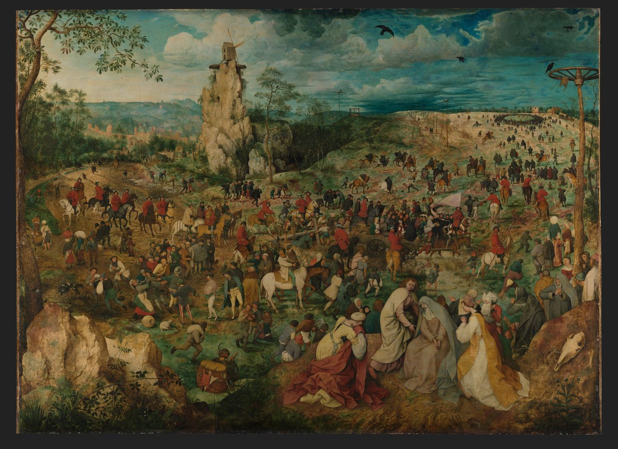 Procesí na Kalvárii od Pieter Brueghel the Elder