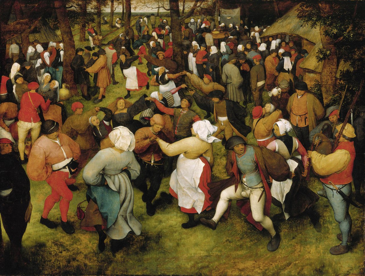 Svatební tanec od Pieter Brueghel the Elder