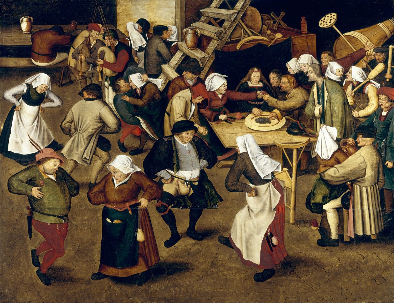 Selská svatba od Pieter Brueghel the Younger