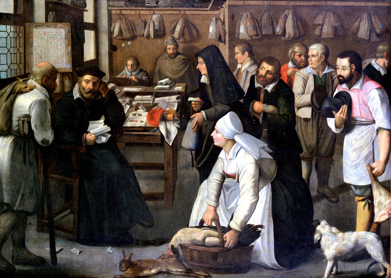 Prodej přírody, c1584-1637 od Pieter Brueghel the Younger
