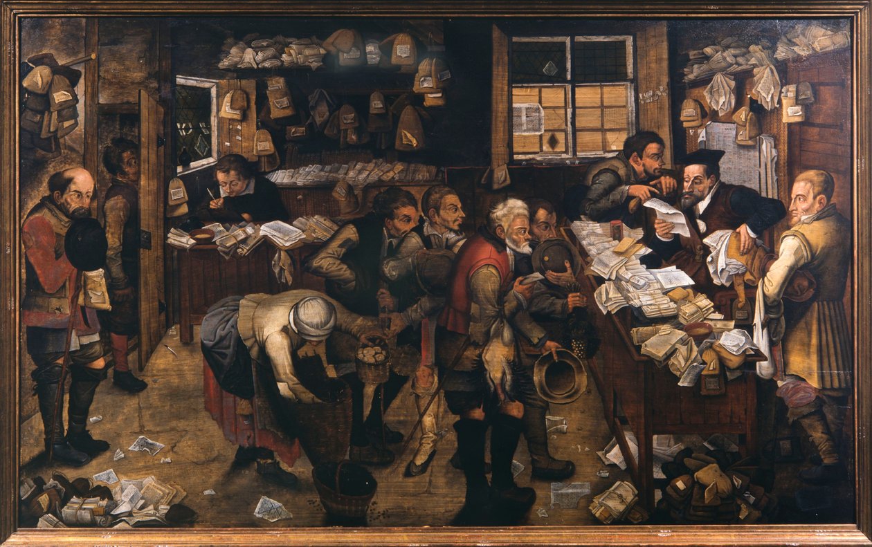 Vesnický právník, 1621. od Pieter Brueghel the Younger