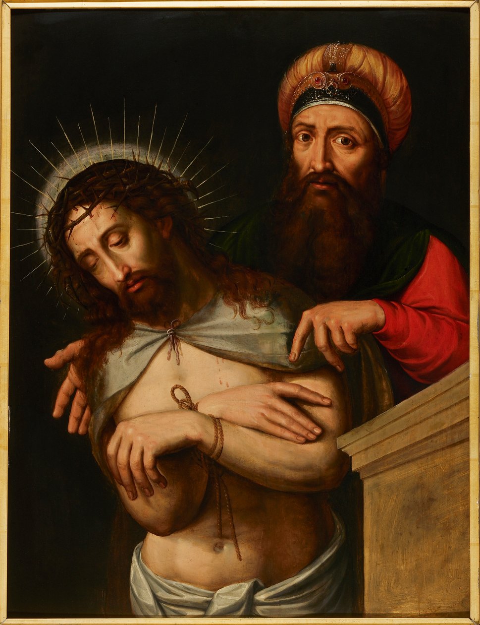 Podívejte se na muže. od Pieter Claeissens the Elder