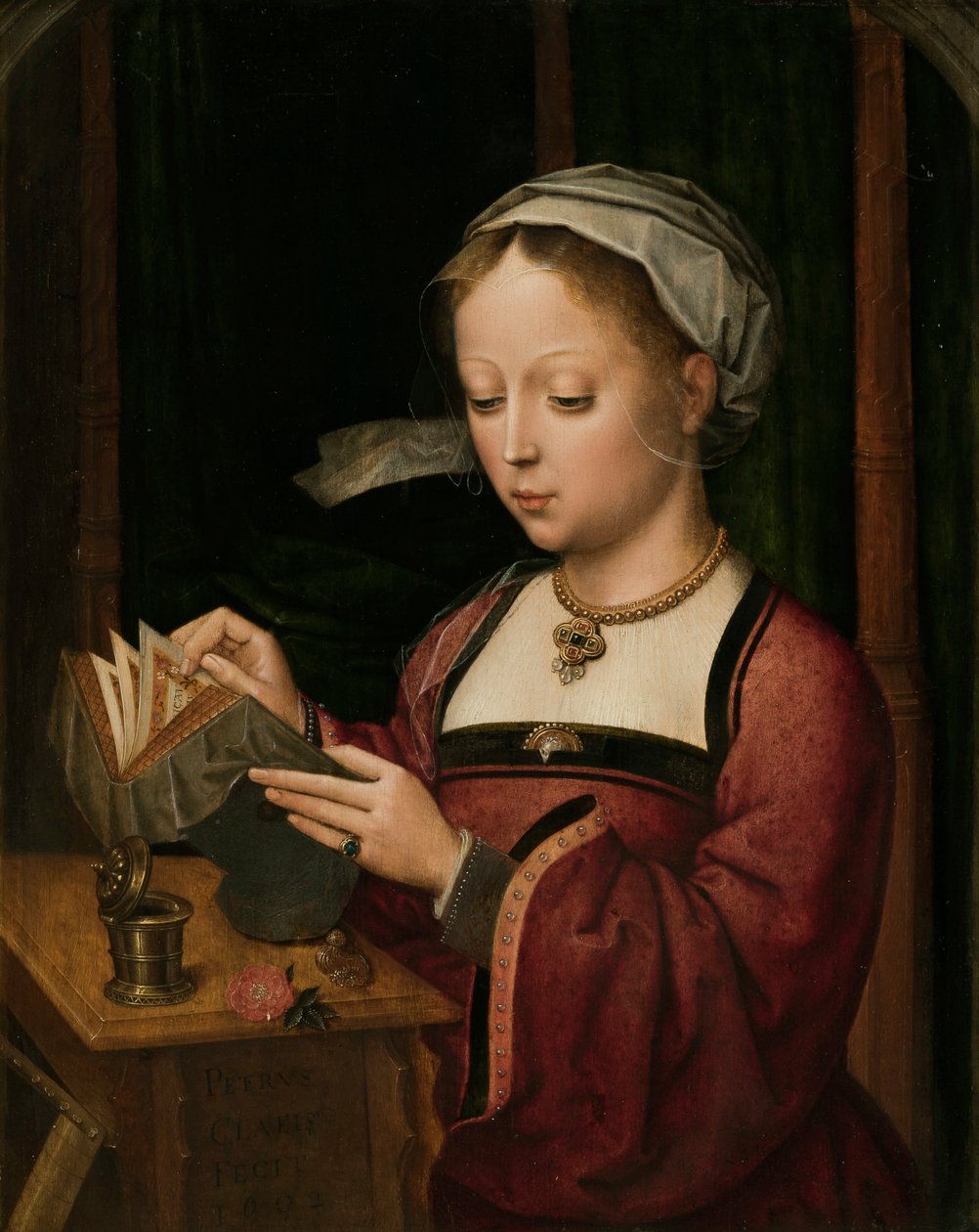Máří Magdalena, 1602. od Pieter Claeissens the Younger