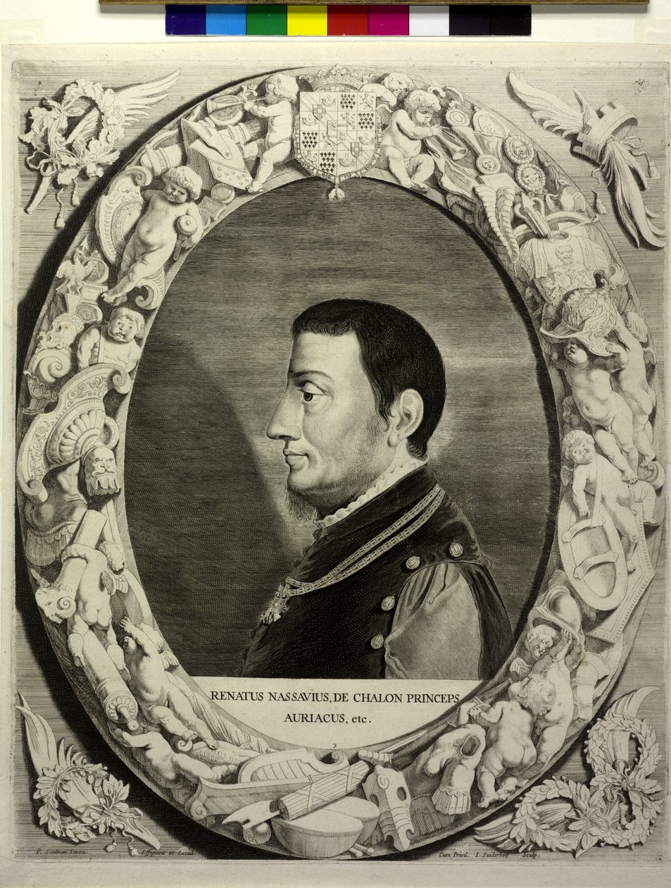 Oranžský princ Renatus von Chalon od Pieter Claesz Soutman