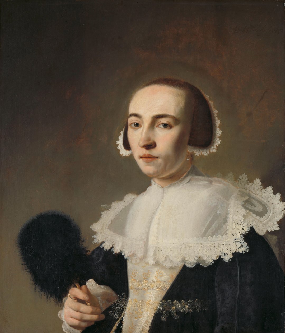 Portrét ženy od Pieter Dubordieu