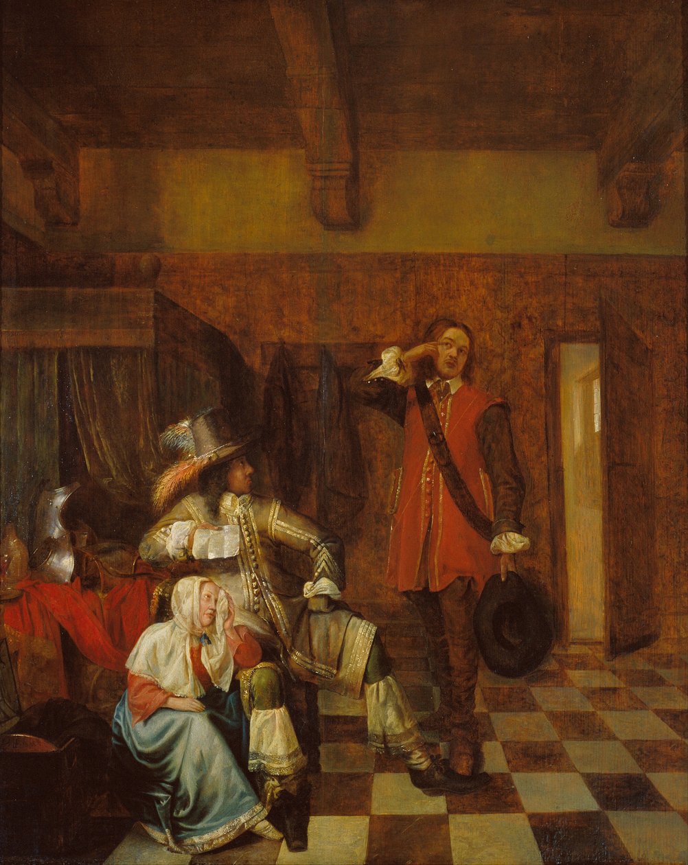 Nositel špatných zpráv od Pieter Hooch de