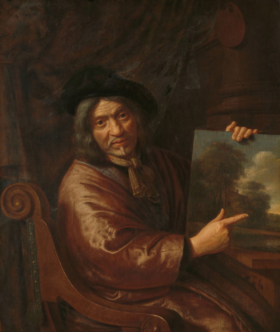 Autoportrét, 1640-1650. od Pieter Jansz van Asch
