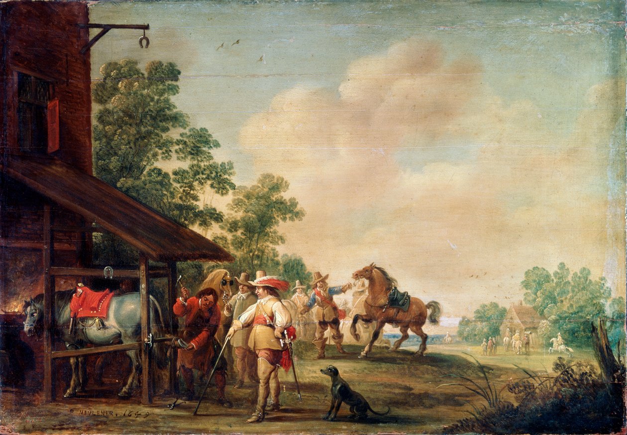 Forge, 1648 od Pieter Meulener