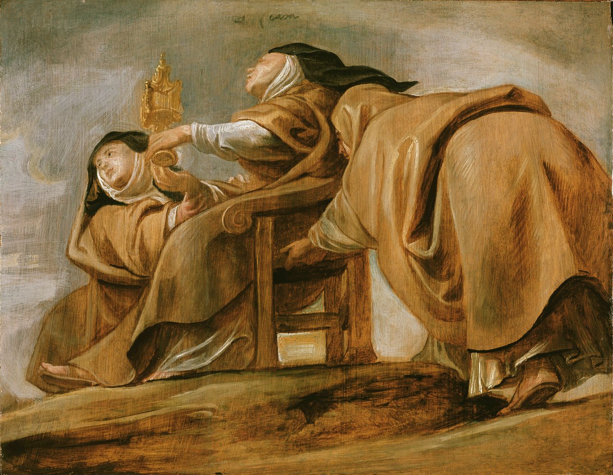 Svatá Klára z Assisi, 1620. od Pieter Paul Rubens