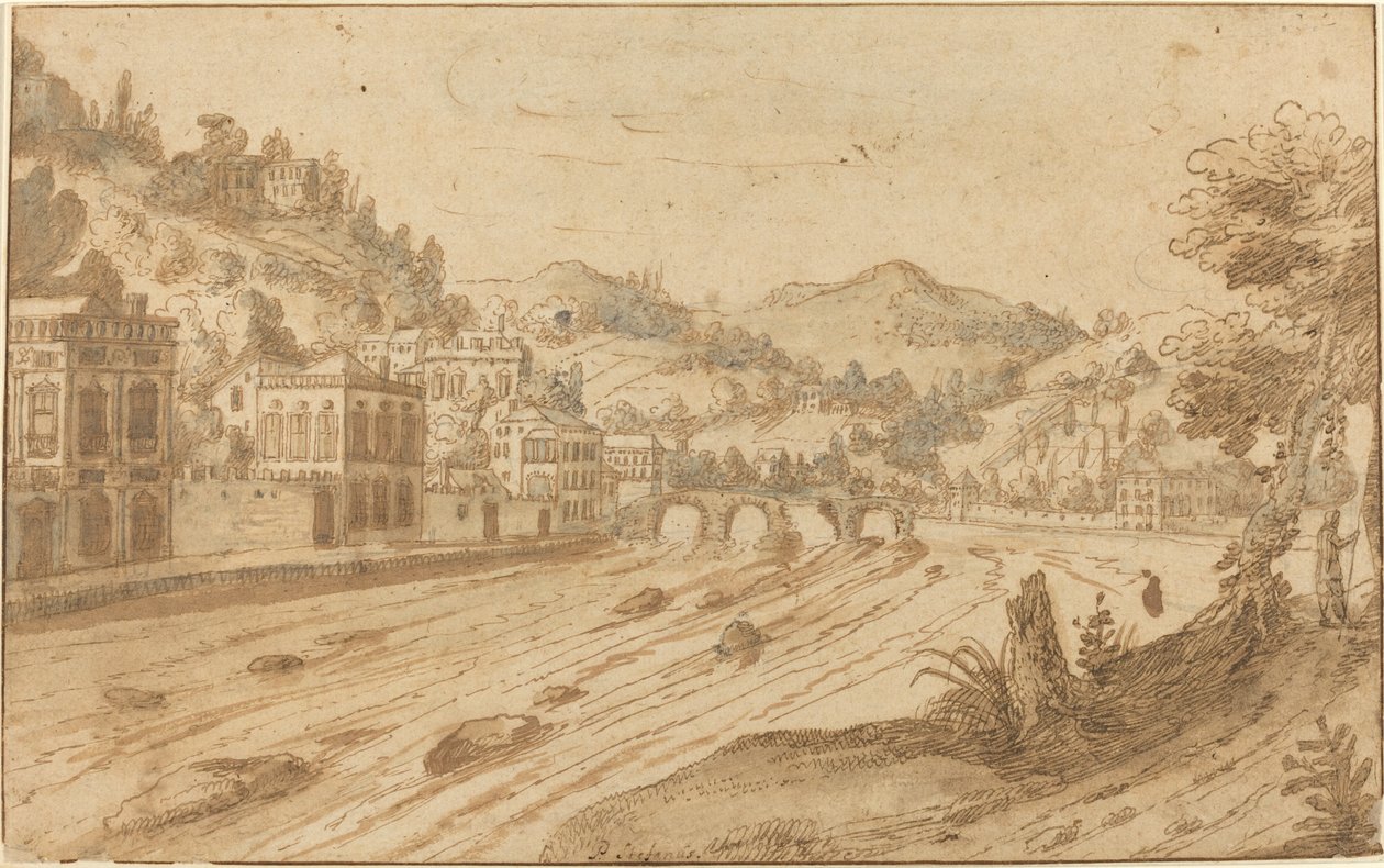výhled na řeku od Pieter Stevens