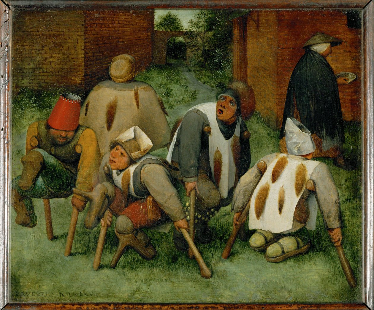Les Mendiants - Mrzáci ... od Pieter The Elder Brueghel