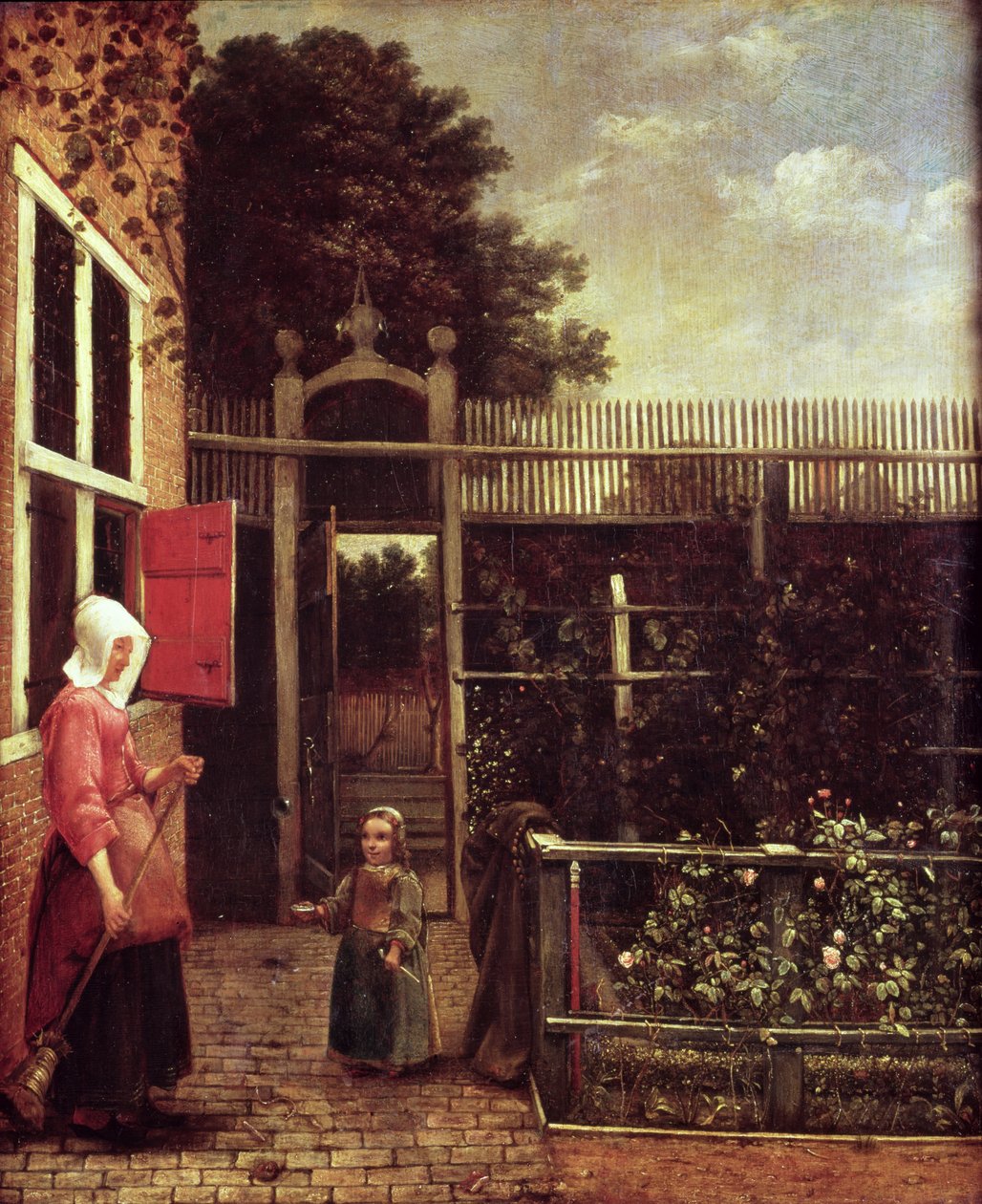 Mýdlové bubliny od Pieter de Hooch