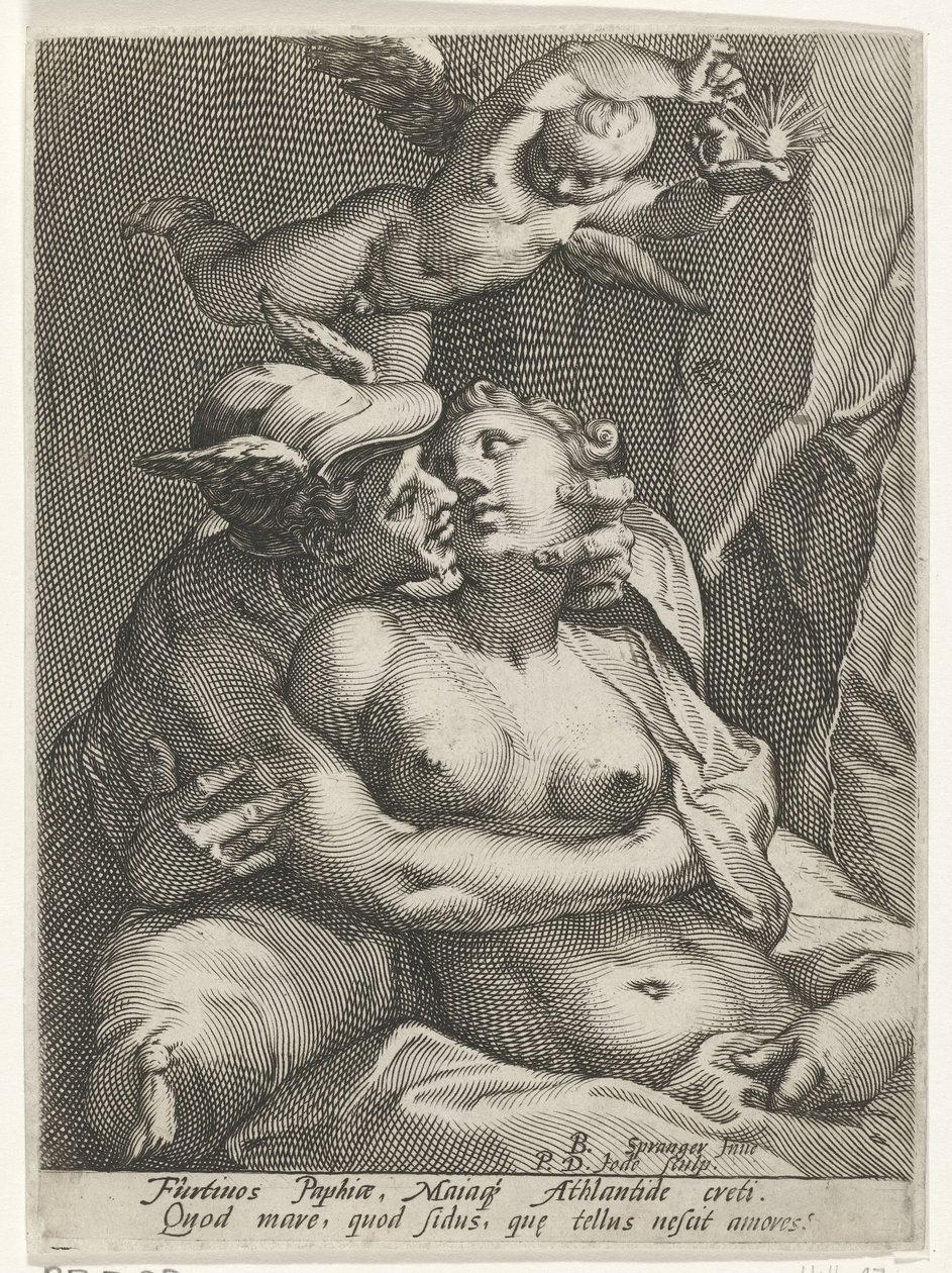 Venuše a Merkur od Pieter de Jode (I)