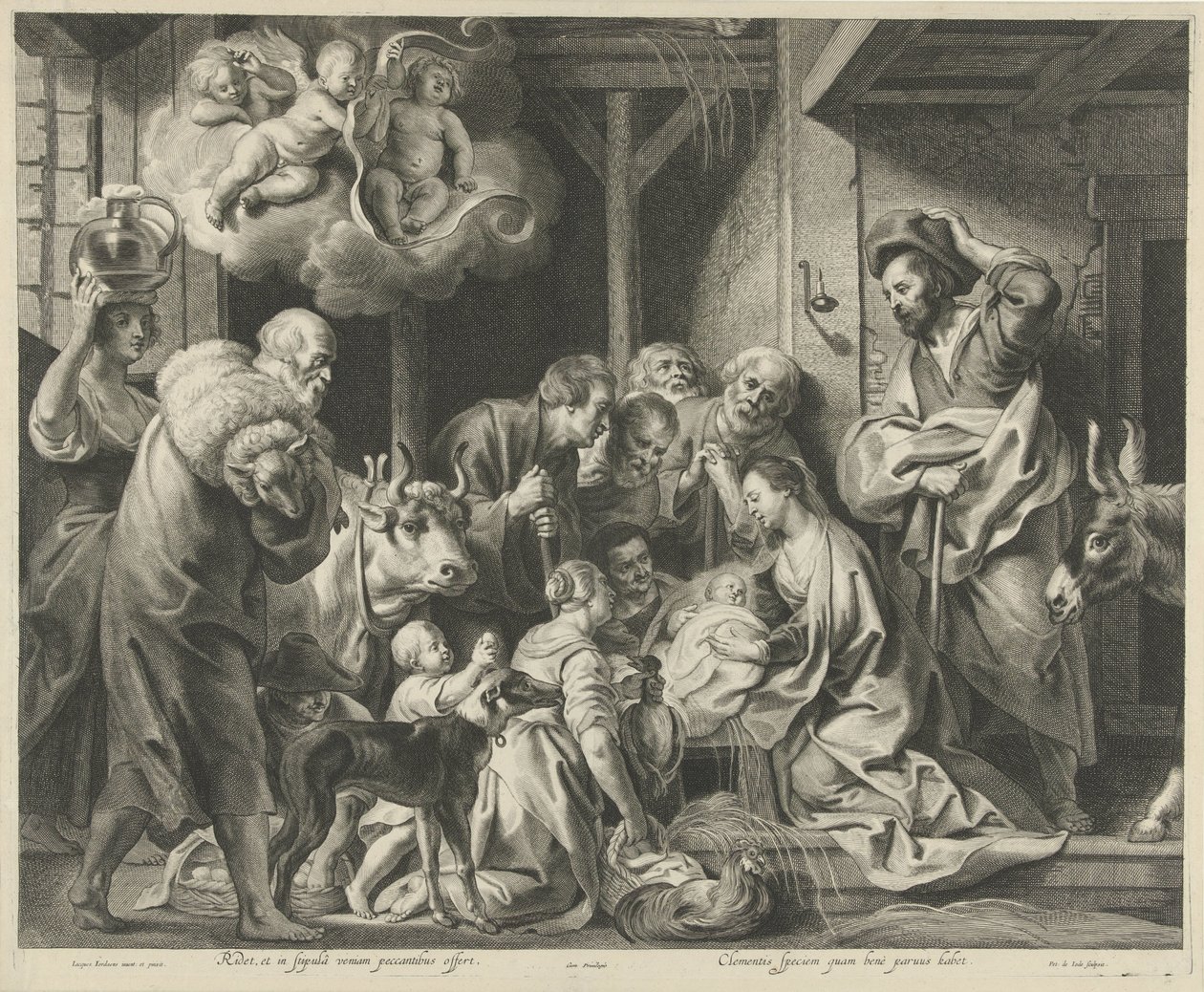 Klanění pastýřů od Pieter de Jode (II)
