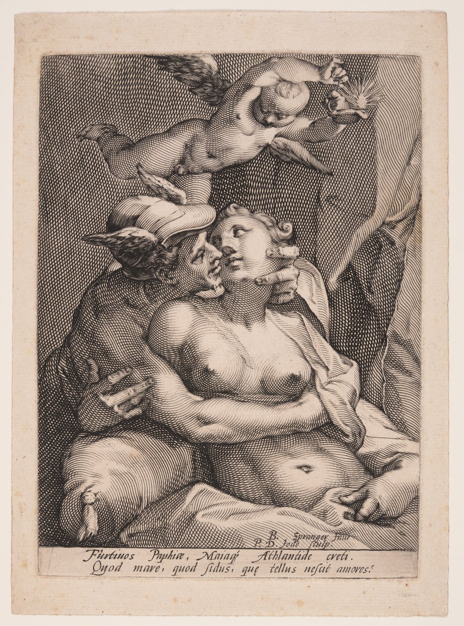 Merkur, Venuše a Amor od Pieter de Jode I