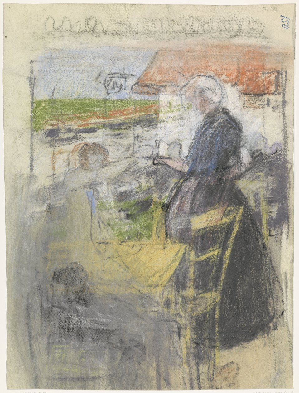 Kavárna terasa od Pieter de Josselin