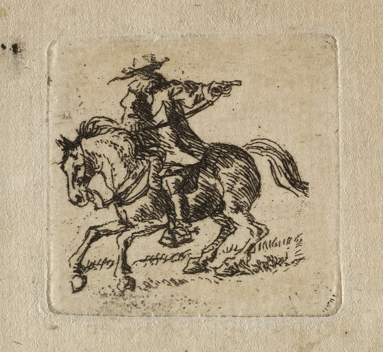 Jezdec od Pieter van Laer