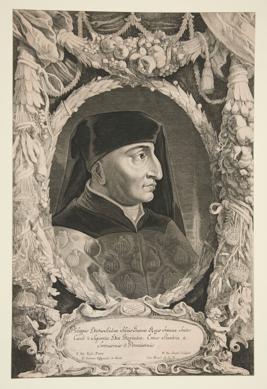 Philippe-le-Hardi, vévoda z Burgundska od Pieter van Sompel