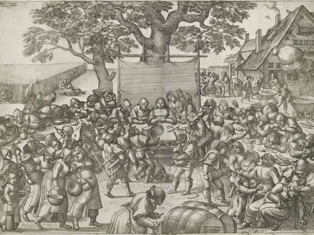 Farmářská svatba od Pieter van der Borcht (I)