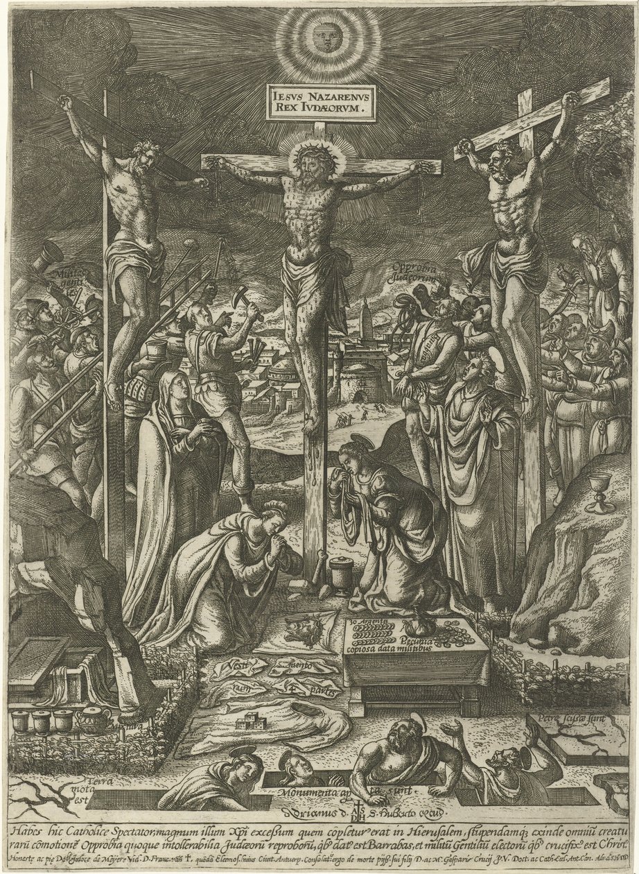 Ukřižování Krista od Pieter van der Borcht (I)