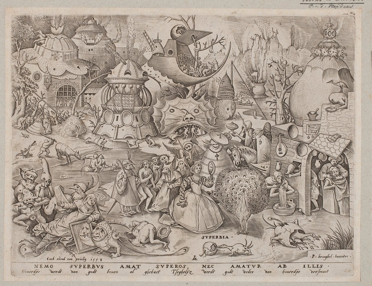 Sedm neřestí od Pieter van der Heyden