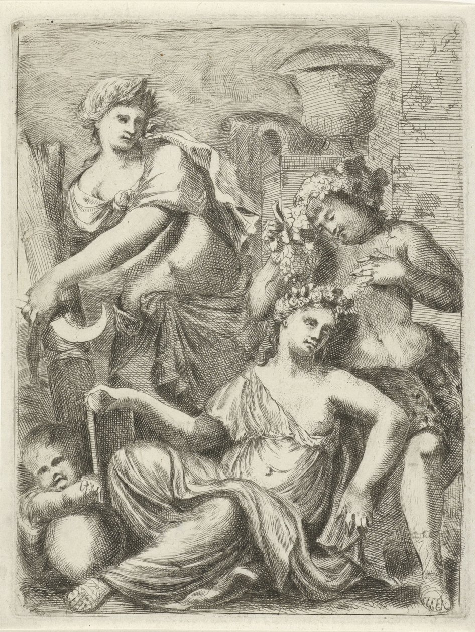 Ceres, Bacchus a Venuše od Pieter van der Plas (II)