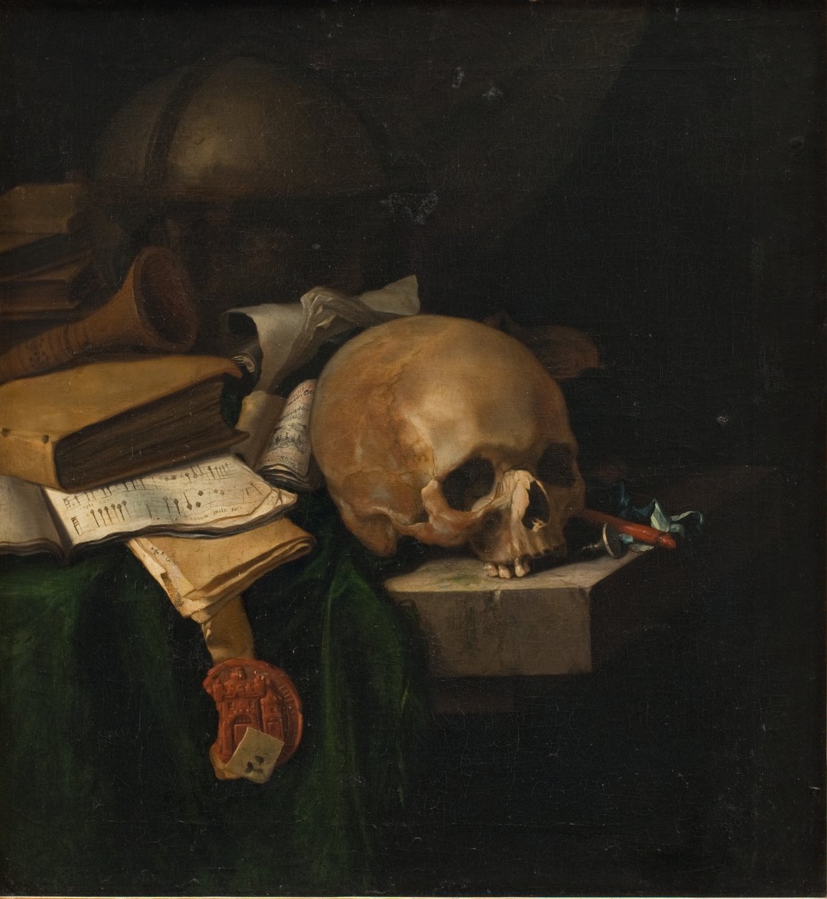 Zátiší Vanitas od Pieter van der Willigen