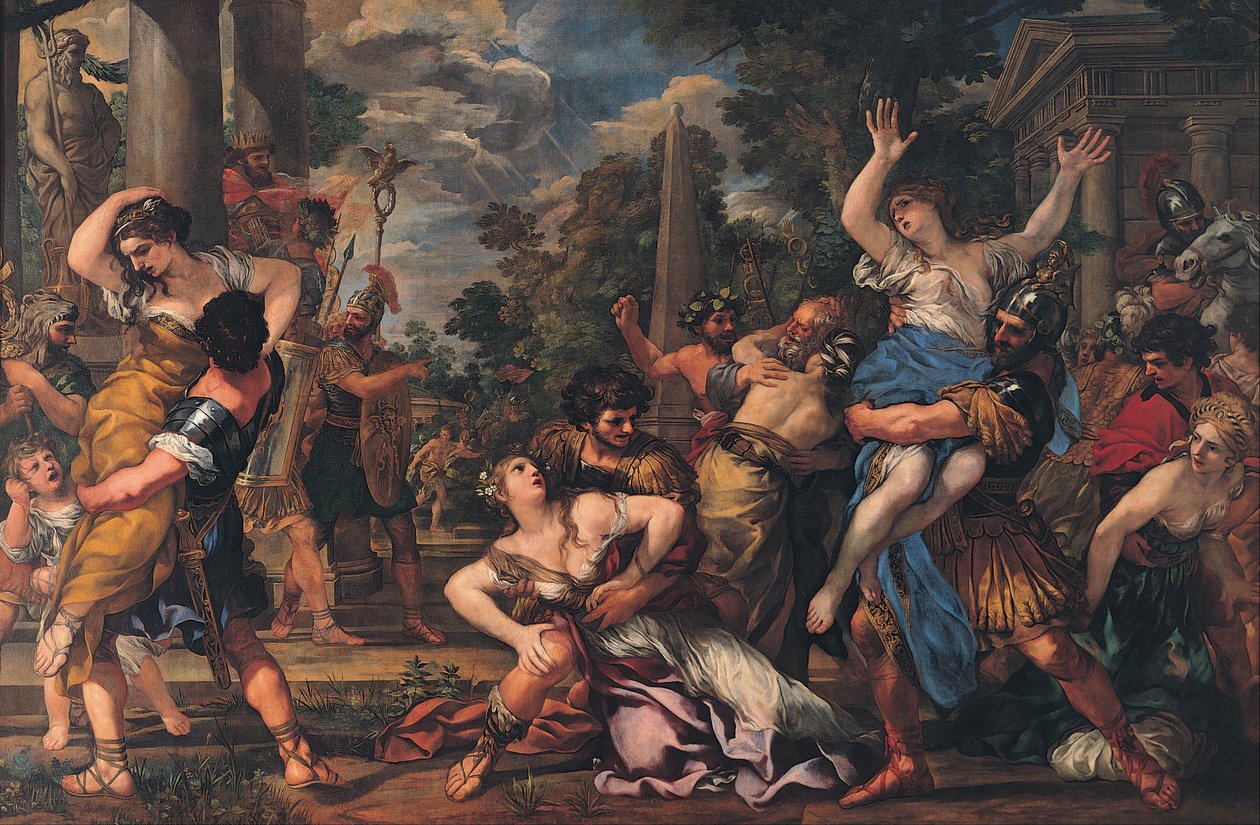 Znásilnění Sabines od Pietro da Cortona