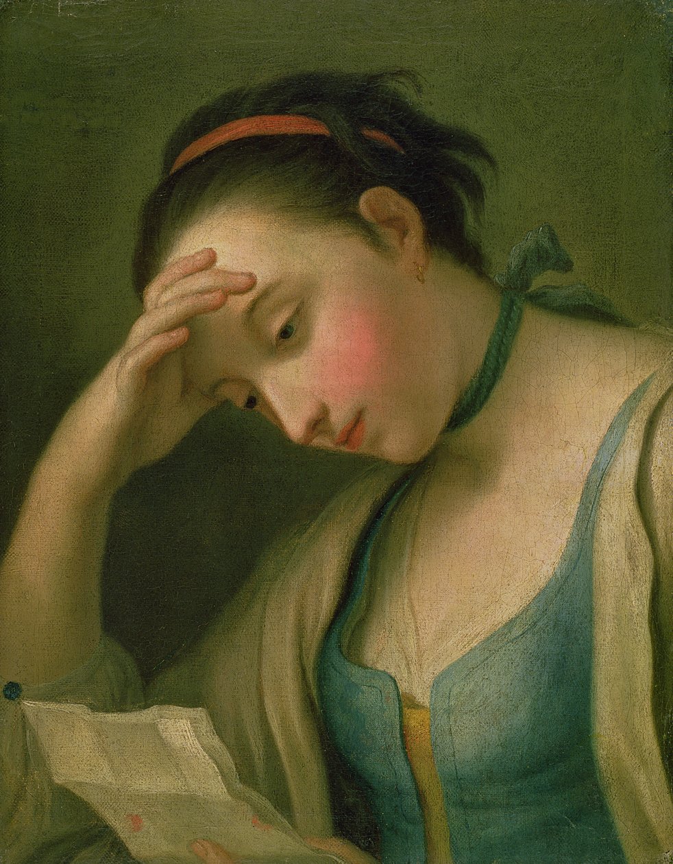 Portrét ženy od Pietro Antonio Rotari