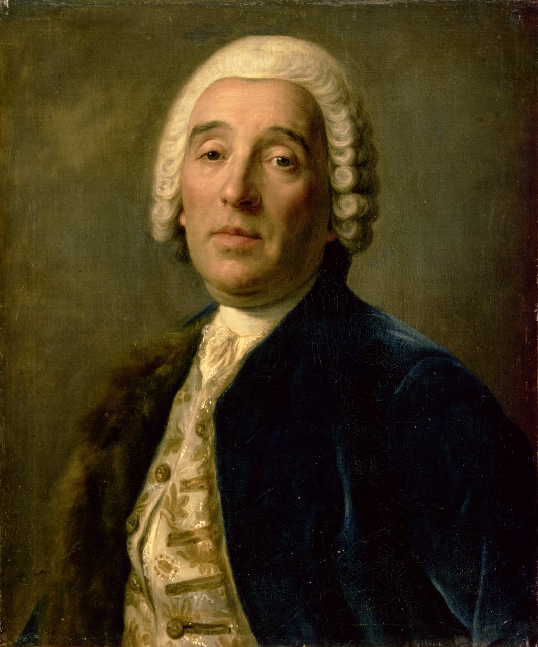 Portrét architekta Bartolomea Francesca Rastrelliho (1700-1771) od Pietro Antonio Rotari