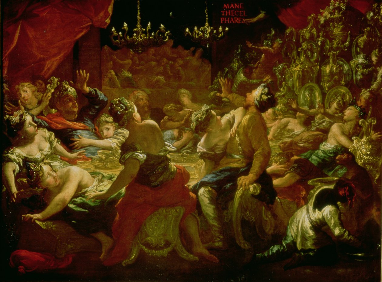 Belšazarův svátek od Pietro Danini
