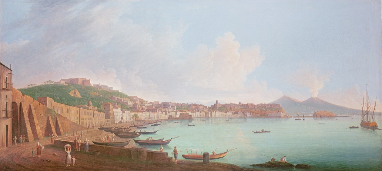 Neapolský záliv, 18. století od Pietro Fabris