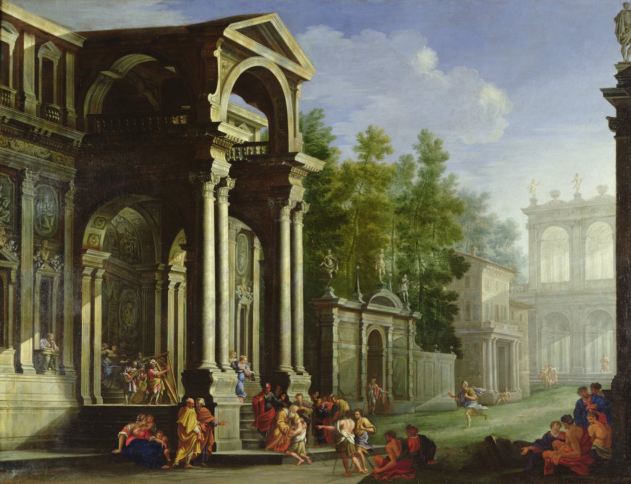 Návrat marnotratného syna od Pietro Francesco Garoli