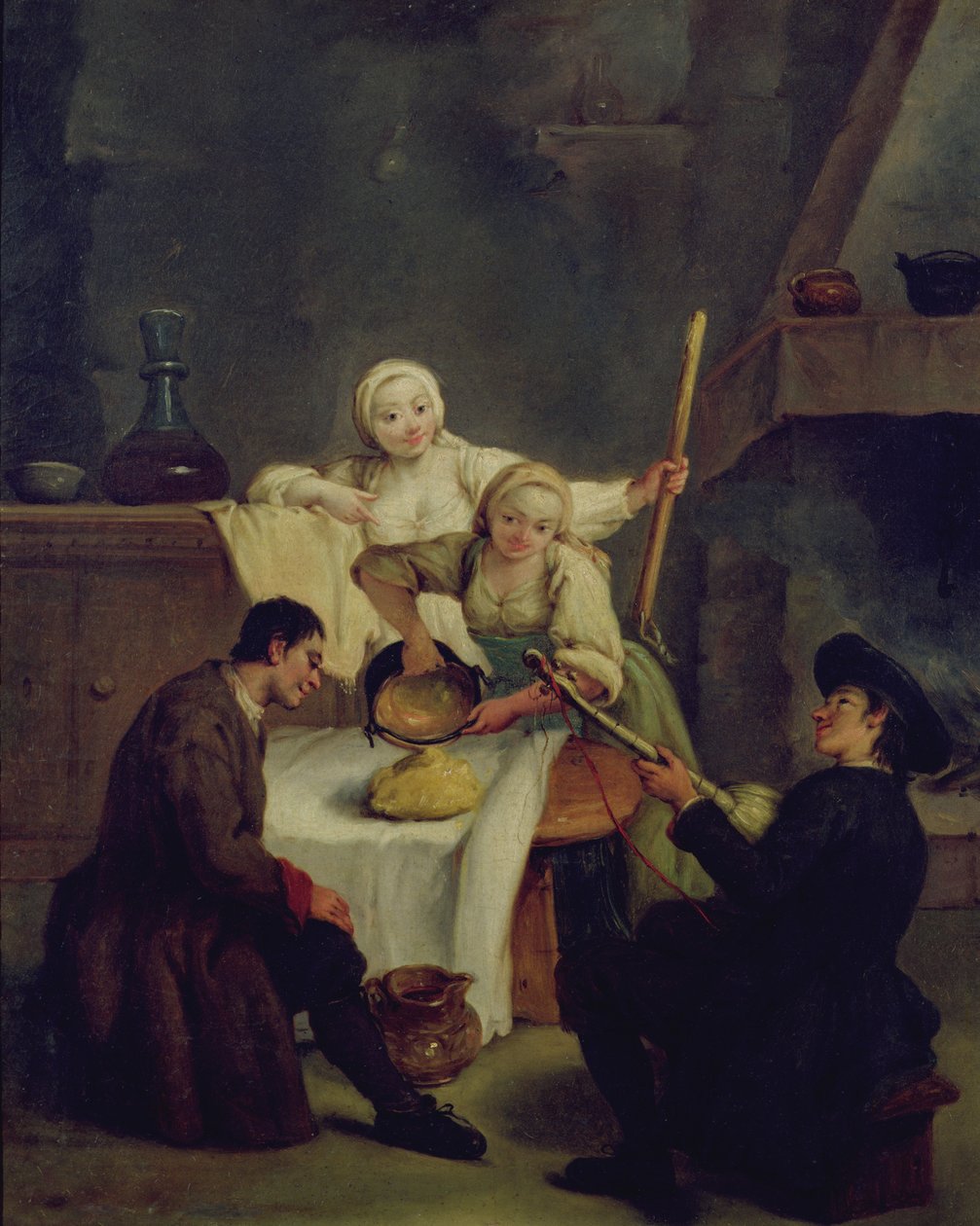 Příprava Polenty od Pietro Longhi