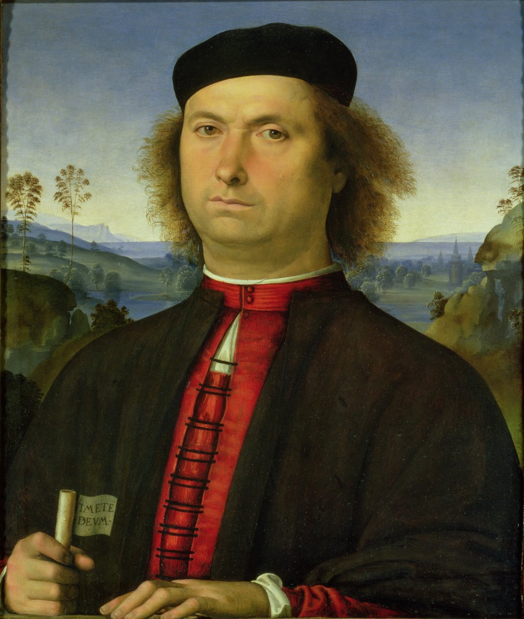 Portrét Francesca delle Opere, 1494 od Pietro Perugino