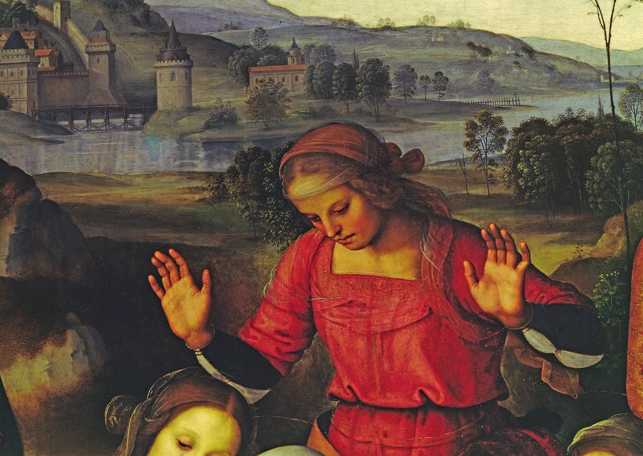 Oplakávání Krista, 1495 od Pietro Perugino