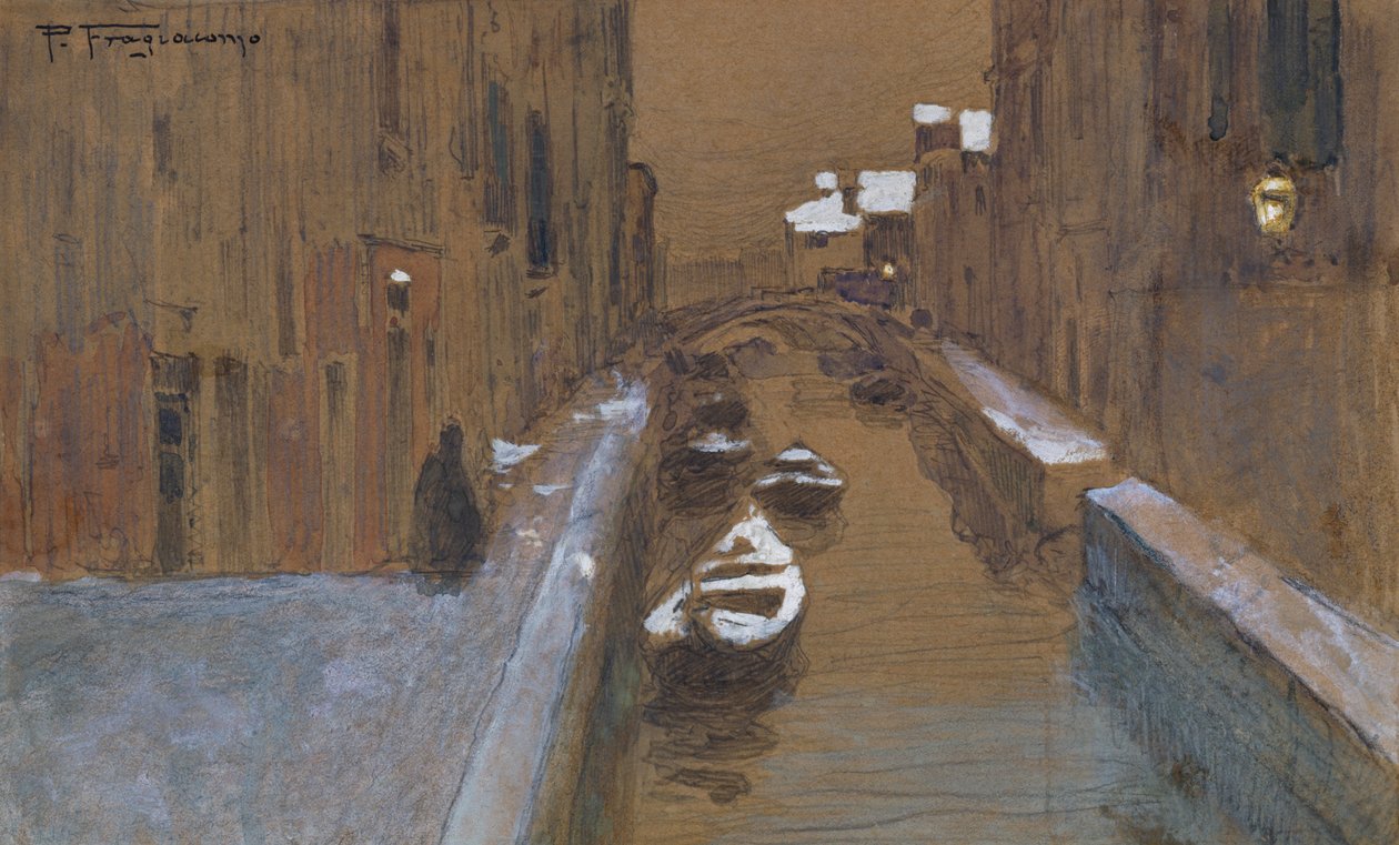Zima od Pietro Fragiacomo