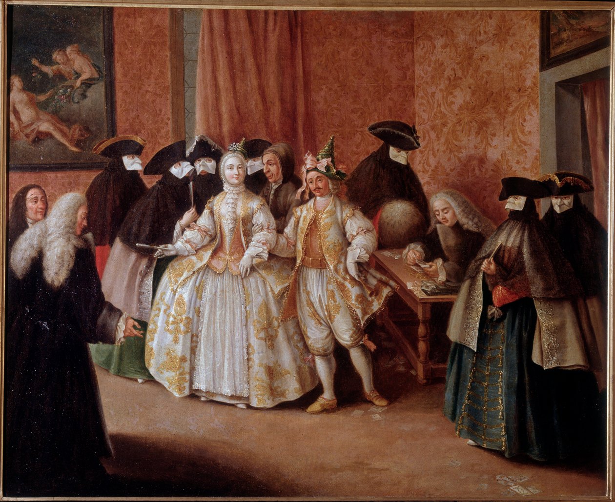 Foyer (obraz, kolem roku 1760) od Pietro Longhi