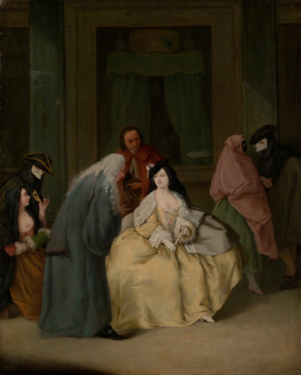 Setkání, 1746. od Pietro Longhi