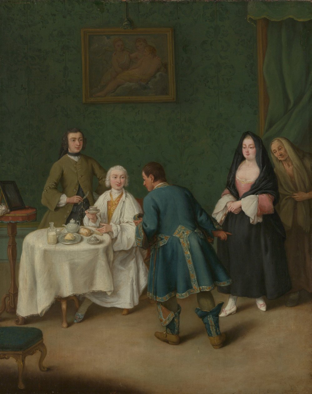 Pokušení od Pietro Longhi