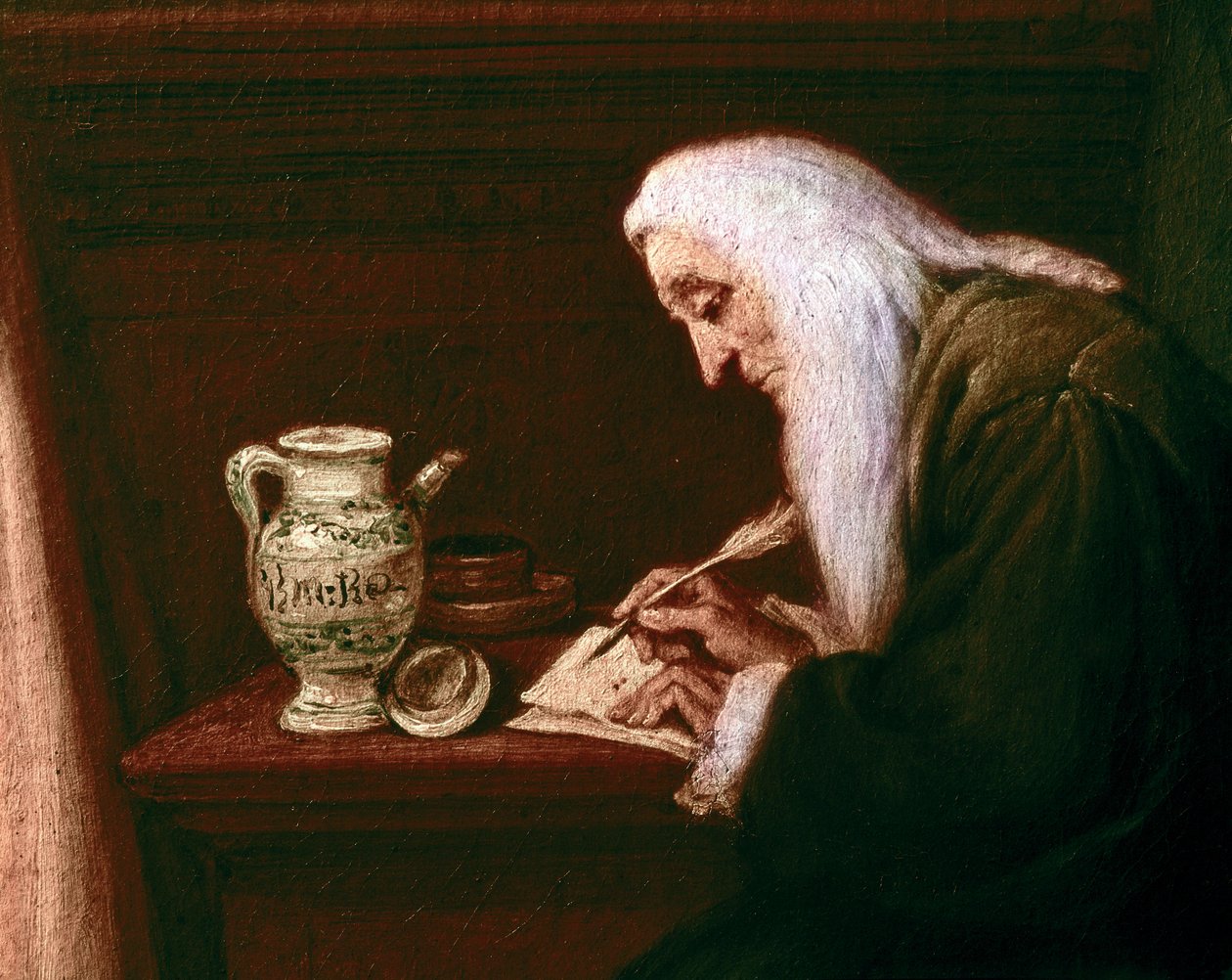 Lékárník, detail od Pietro Longhi
