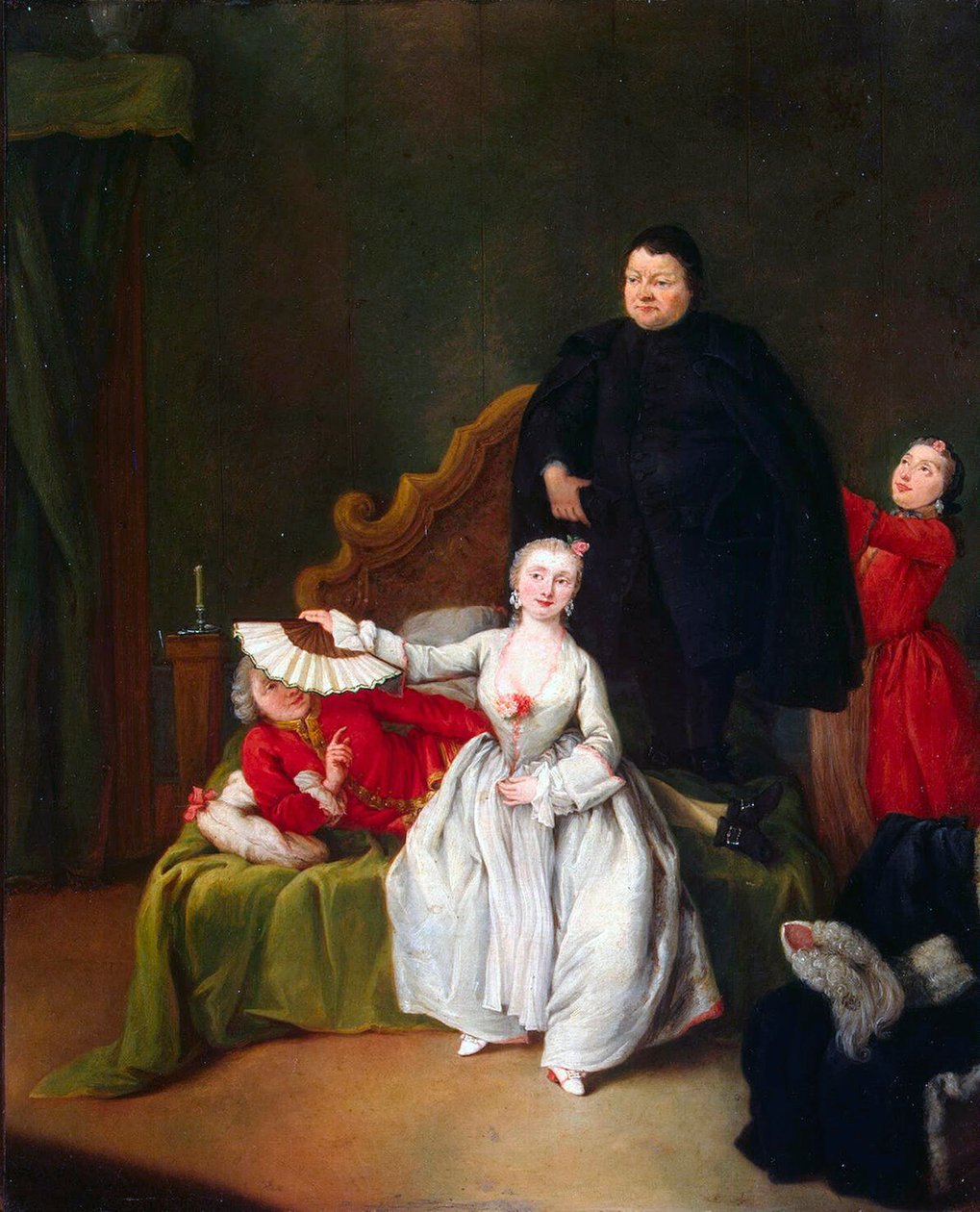 Divadelní scéna, 1752. od Pietro Longhi